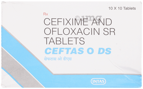 Ceftas O DS 400mg/400mg Tablet image