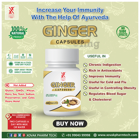 Pharmtech Ginger Capsule image Pharmtech Ginger Capsule image