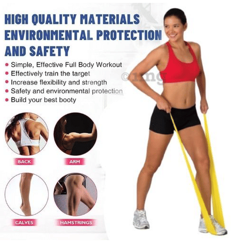 Healthtrek Theraband for Physiotherapy Medium: Buy box of Unit