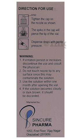 Sinflox-LP Eye Drop BAK Free image