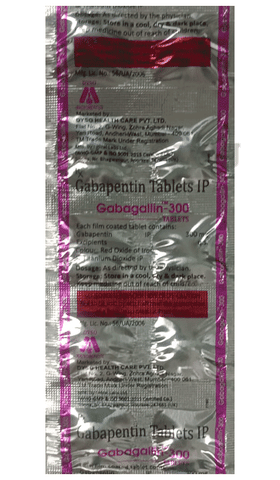 Gabagallin 300 Tablet image