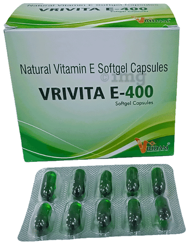 Vrivita E-400 Softgel Capsule image