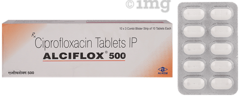 Alciflox 500mg Tablet image