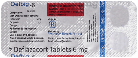 Defbig 6mg Tablet image