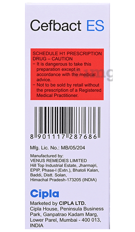 Cefbact ES Injection image