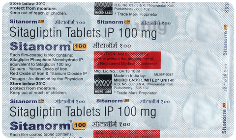 Sitanorm 100mg Tablet image Sitanorm 100mg Tablet image