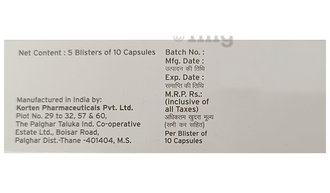 Hydab 500mg Capsule image
