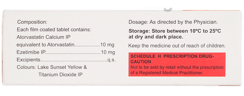 Atorsave EZ 10 Tablet image