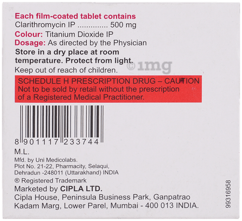 Zoclar 500mg Tablet image Zoclar 500mg Tablet image