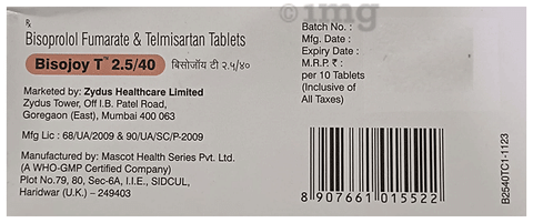 Bisojoy T 2.5/40 Tablet