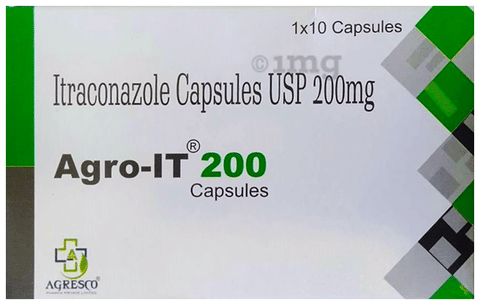 Agro IT 200mg Capsule image