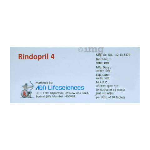 Rindopril 4 Tablet image
