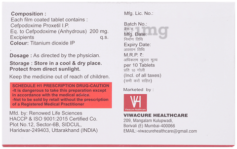 Fusoceff 200mg Tablet image