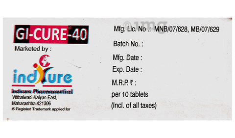 GI-Cure 40 Tablet image
