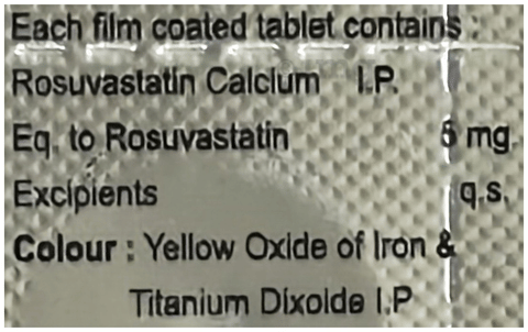 रोसोपिक 5mg टैबलेट image