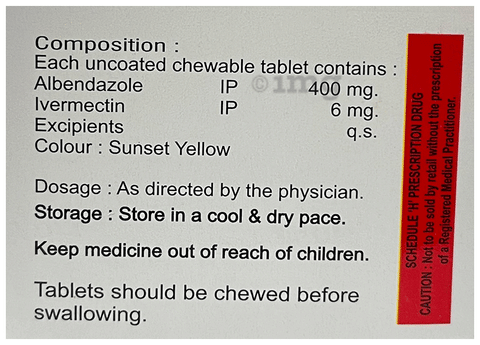 Evbenda Chewable Tablet image