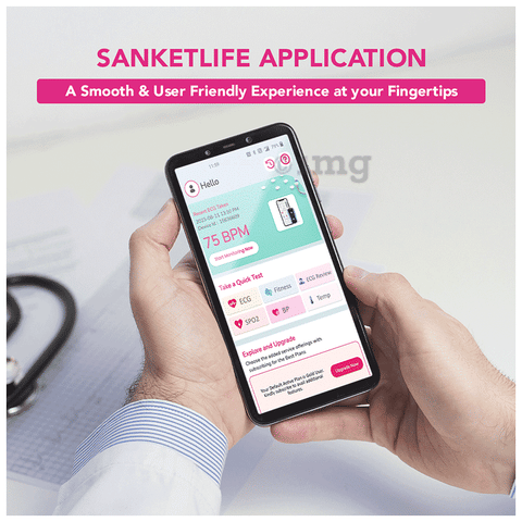 In Hindi Ecg Report Reading App F300 Health Monitoring Smart Watch