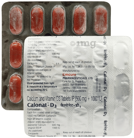 Calonat-D3 Tablet image Calonat-D3 Tablet image