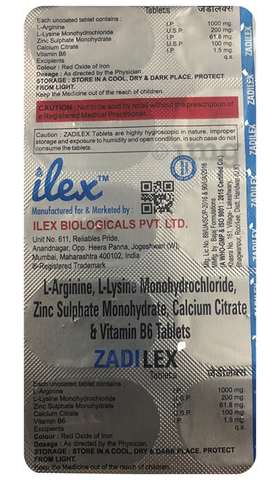 Zadilex Tablet image Zadilex Tablet image