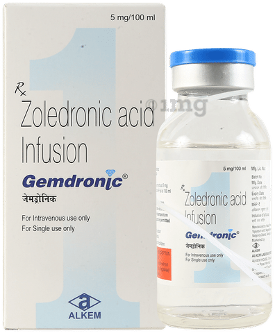 Gemdronic 5mg/100ml Injection image Gemdronic 5mg/100ml Injection image