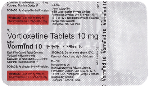 Vormind 10mg Tablet image