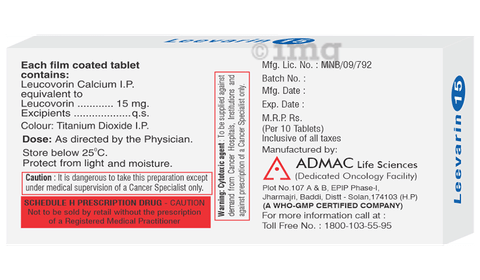 Leevarin 15 Tablet image
