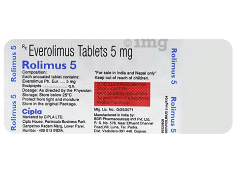 Rolimus 5 Tablet image