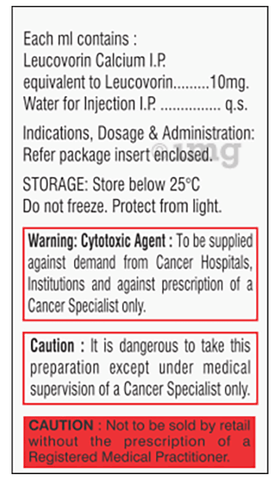 Leevarin 50 Injection image