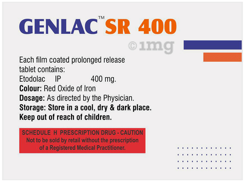 Genlac SR 400 Tablet image Genlac SR 400 Tablet image