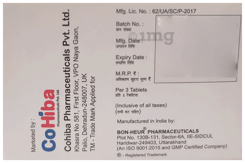 Cohizith 500 Tablet image Cohizith 500 Tablet image