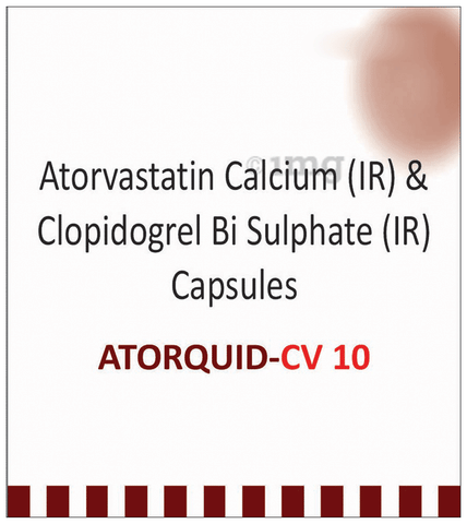 Atorquid-CV 10 Capsule IR image Atorquid-CV 10 Capsule IR image