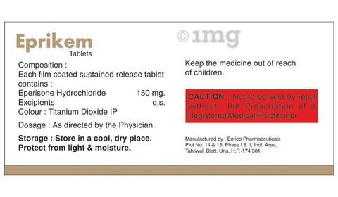 Eprikem Tablet SR image Eprikem Tablet SR image
