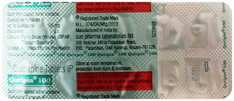 Qutipin 100 Tablet image