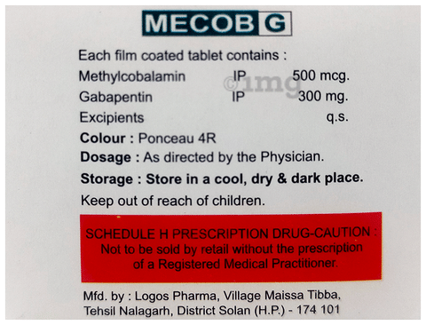 Mecob G Tablet image