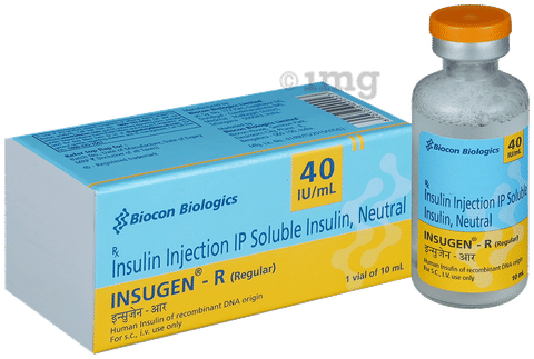 Insugen-R 40IU/ml Solution for Injection