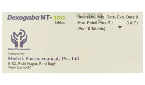 Dexogaba NT 100 Tablet image Dexogaba NT 100 Tablet image