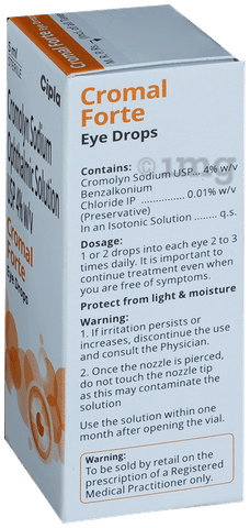 Cromal Forte Eye Drop image