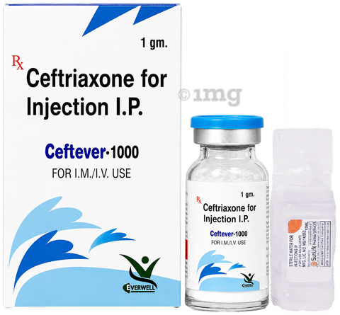 Ceftever 1000 Injection 1