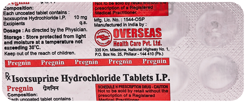 Pregnin 10mg Tablet image Pregnin 10mg Tablet image