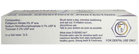 D-Senso Tooth Paste image