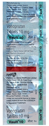 Vault 10mg Tablet image