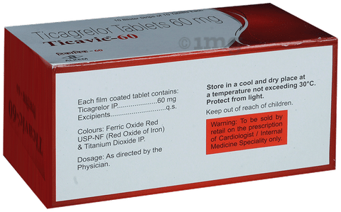 Ticavic 60 Tablet image
