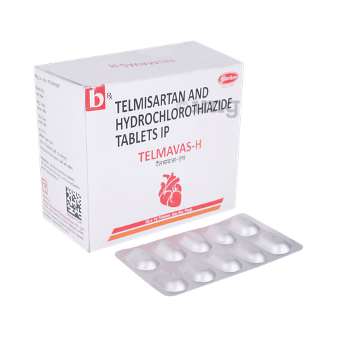 Telvas H 40/12.5 Tablet: View Uses, Side Effects, Price and Substitutes