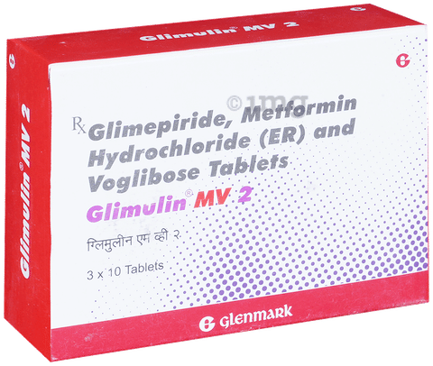 Glimulin MV 2 Tablet ER image Glimulin MV 2 Tablet ER image