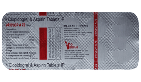 Vriclop A 75 Tablet image