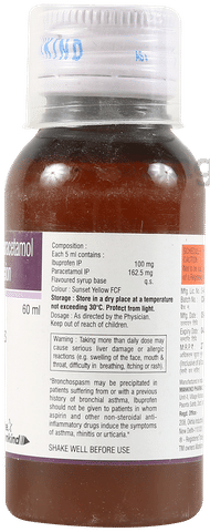 Ibukind Plus 100 mg/162.5 mg Suspension