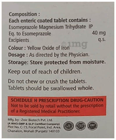 Resmopraz 40 Tablet image