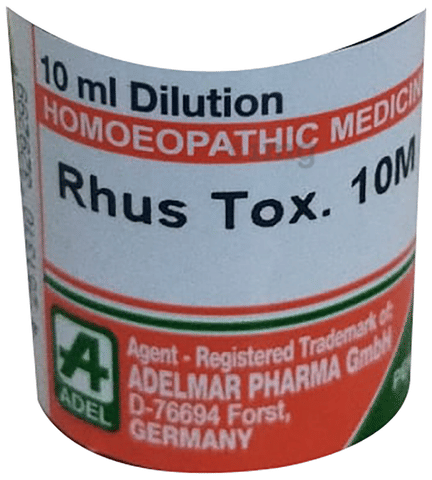 ADEL Rhus Tox Dilution 10M: Buy bottle of 10.0 ml Dilution at best