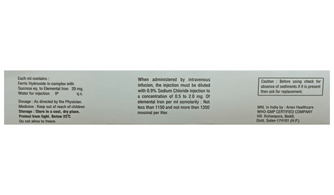 Irosin 5 Injection image