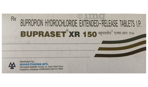 Bupraset XR 150 Tablet image Bupraset XR 150 Tablet image